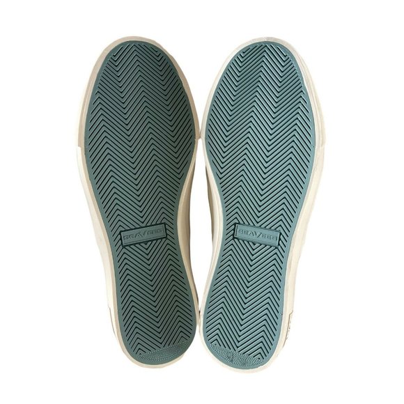 SeaVees Legend Sneakers Trina Turk Poplin Twill I Love You Navy 9.5 $82 NWOT - Picture 8 of 10